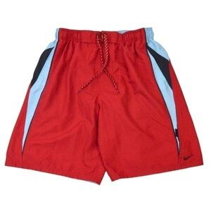 Nike Men’s Core Contender Board Shorts, Medium‎  Gym Red Color Y2K